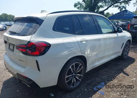 2022 BMW X3 xDrive30I из США, поврежденный, VIN 5UX53DP02N9K45832